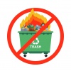 Увеличение возгораний мусора на открытой территории